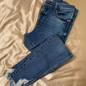 GAP high rise slim straight